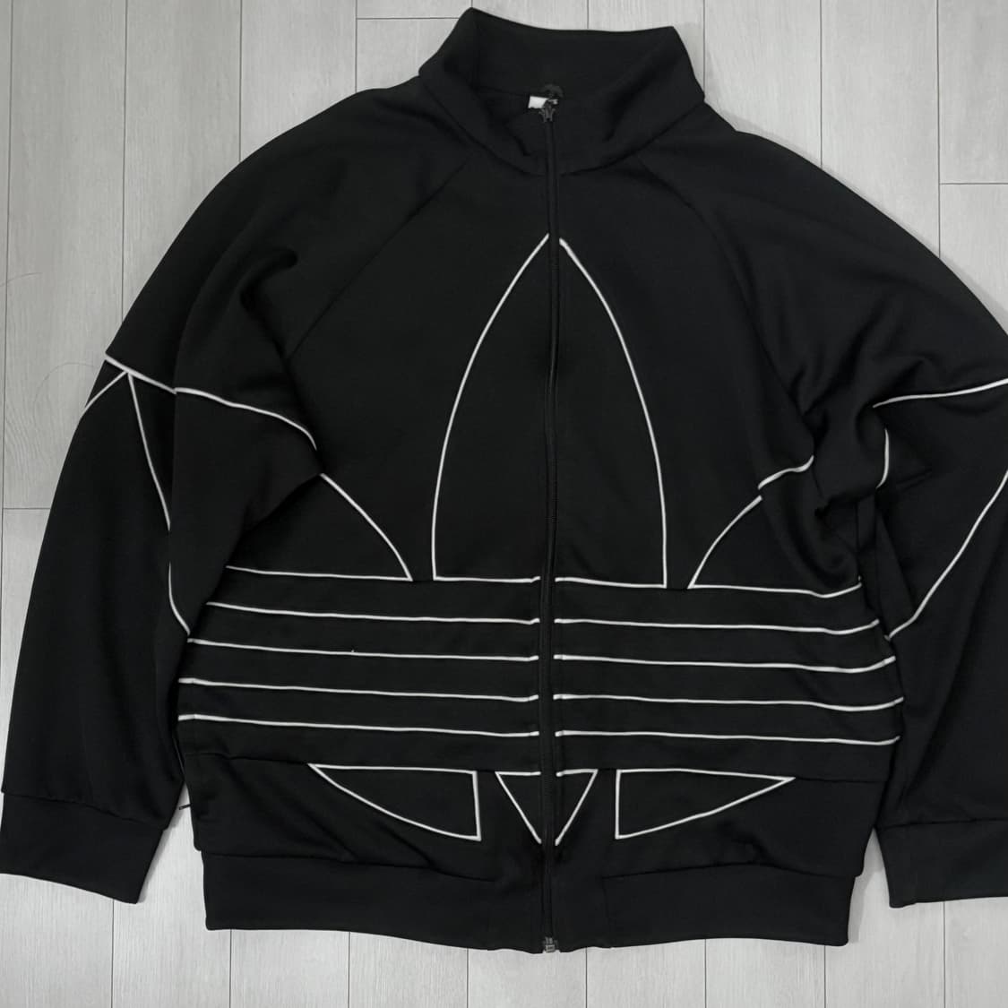 아디다스 빅 트레포일 폴리 트랙탑 GE0810 상품이미지1