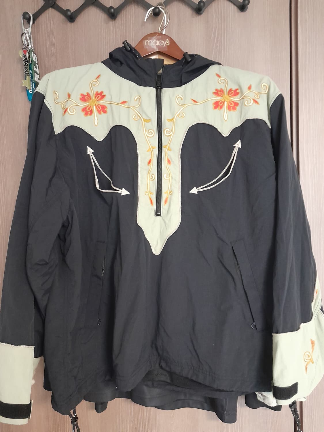 캐피탈 나일론 캑터스 플라워 파카 집업 상품이미지1