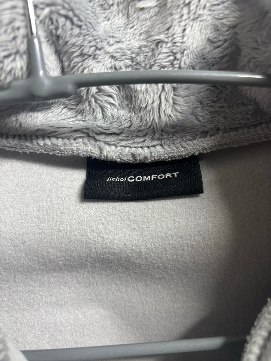 지초이 컴포트 25-004 플리스 보아 베스트 조끼 그레이 size2 상품이미지6