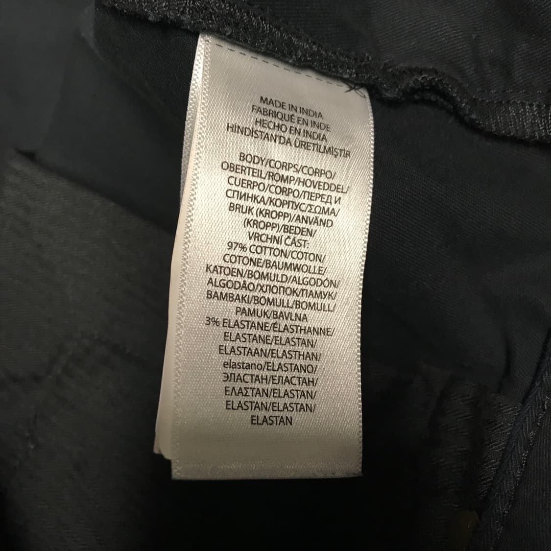 폴로 랄프로렌 코튼 팬츠 블랙  상품이미지7