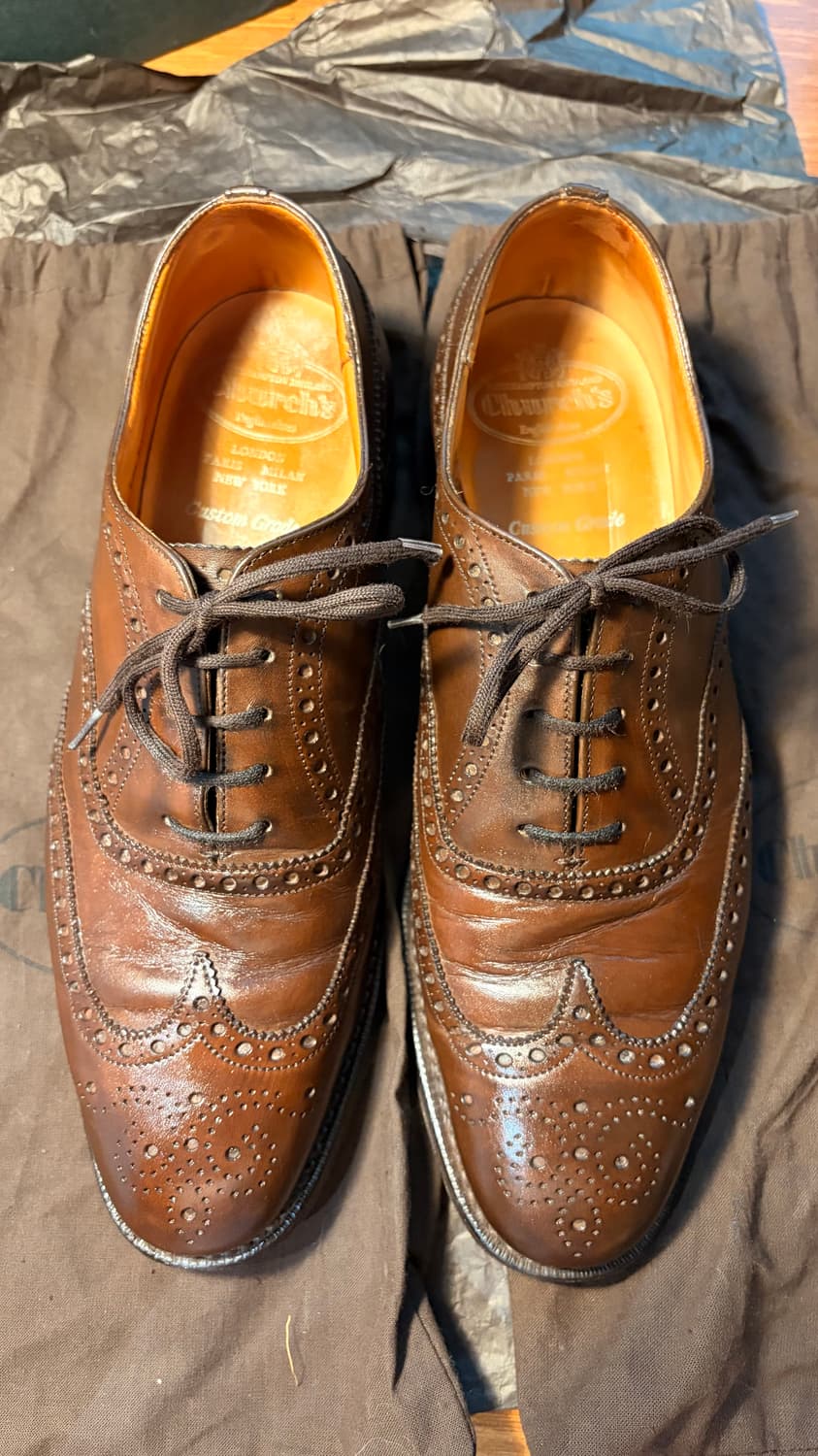 쳐치스 Church's 쳇윈드 173 브라운 6F 사이즈 상품이미지4