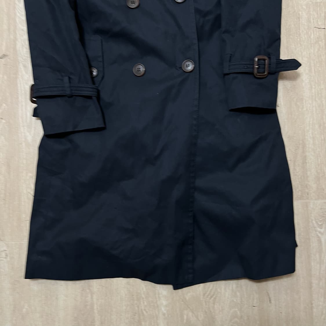 BCBG 비씨비지 여성 코튼 더블 트렌치코트 55-66  상품이미지3