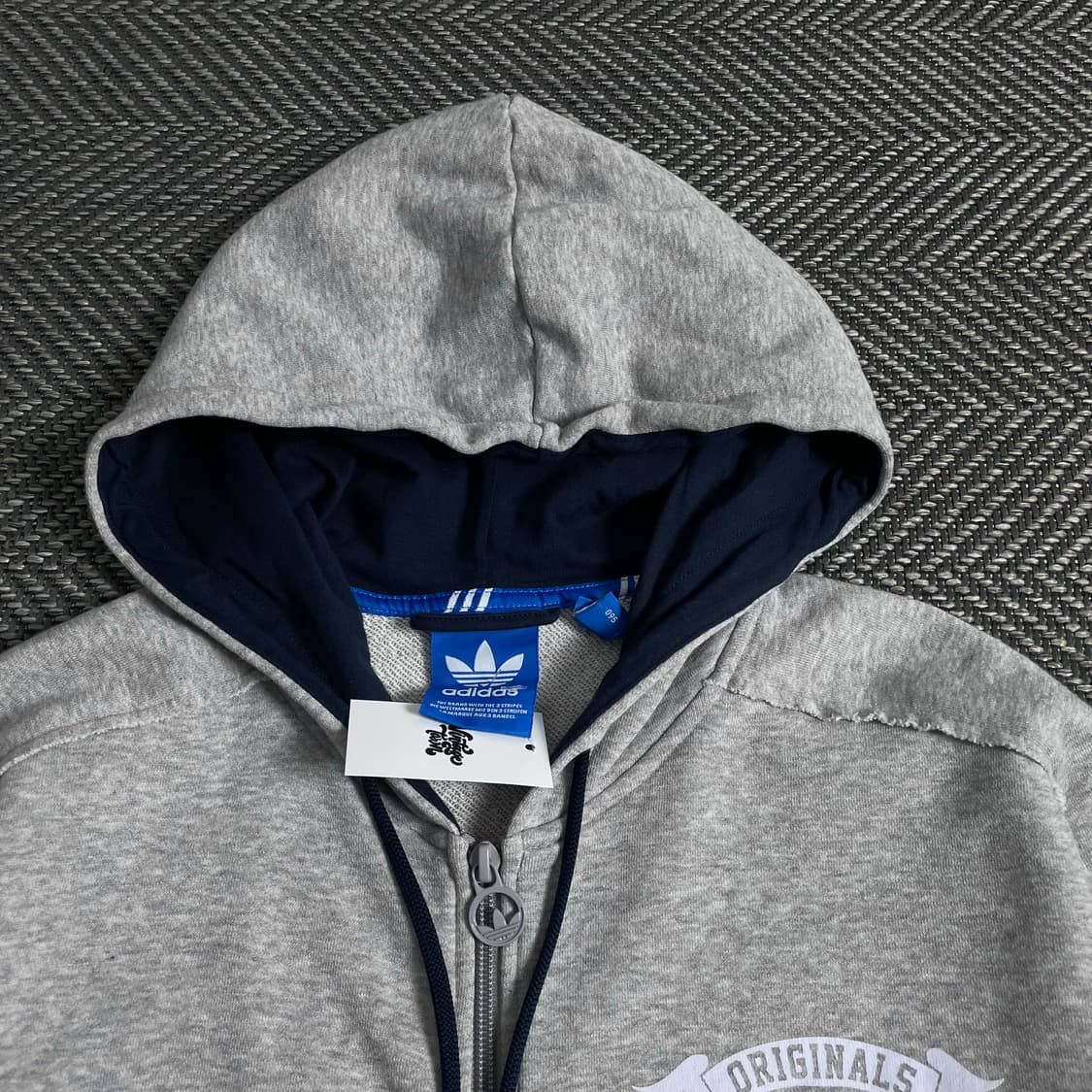 아디다스 오리지널 빅로고 박시핏 트랙 후드집업o 3734 상품이미지5