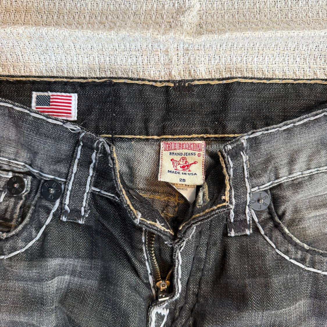 트루릴리젼 데님 바지 상품이미지4