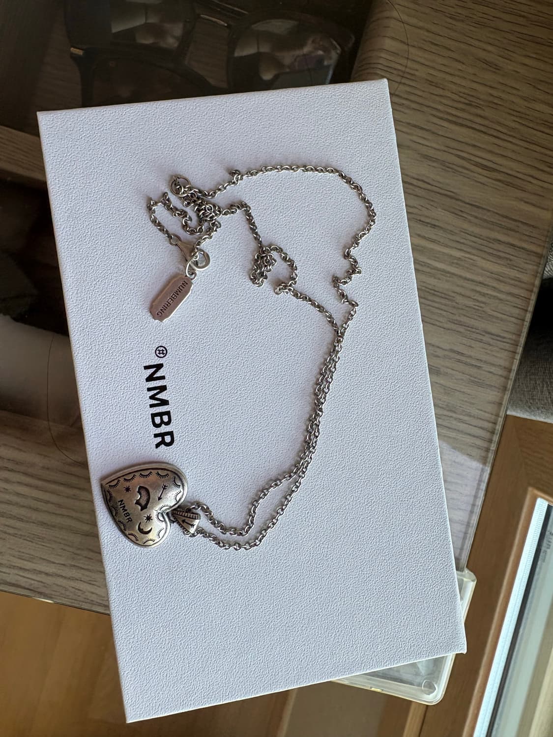 넘버링 6762 하트목걸이 상품이미지1