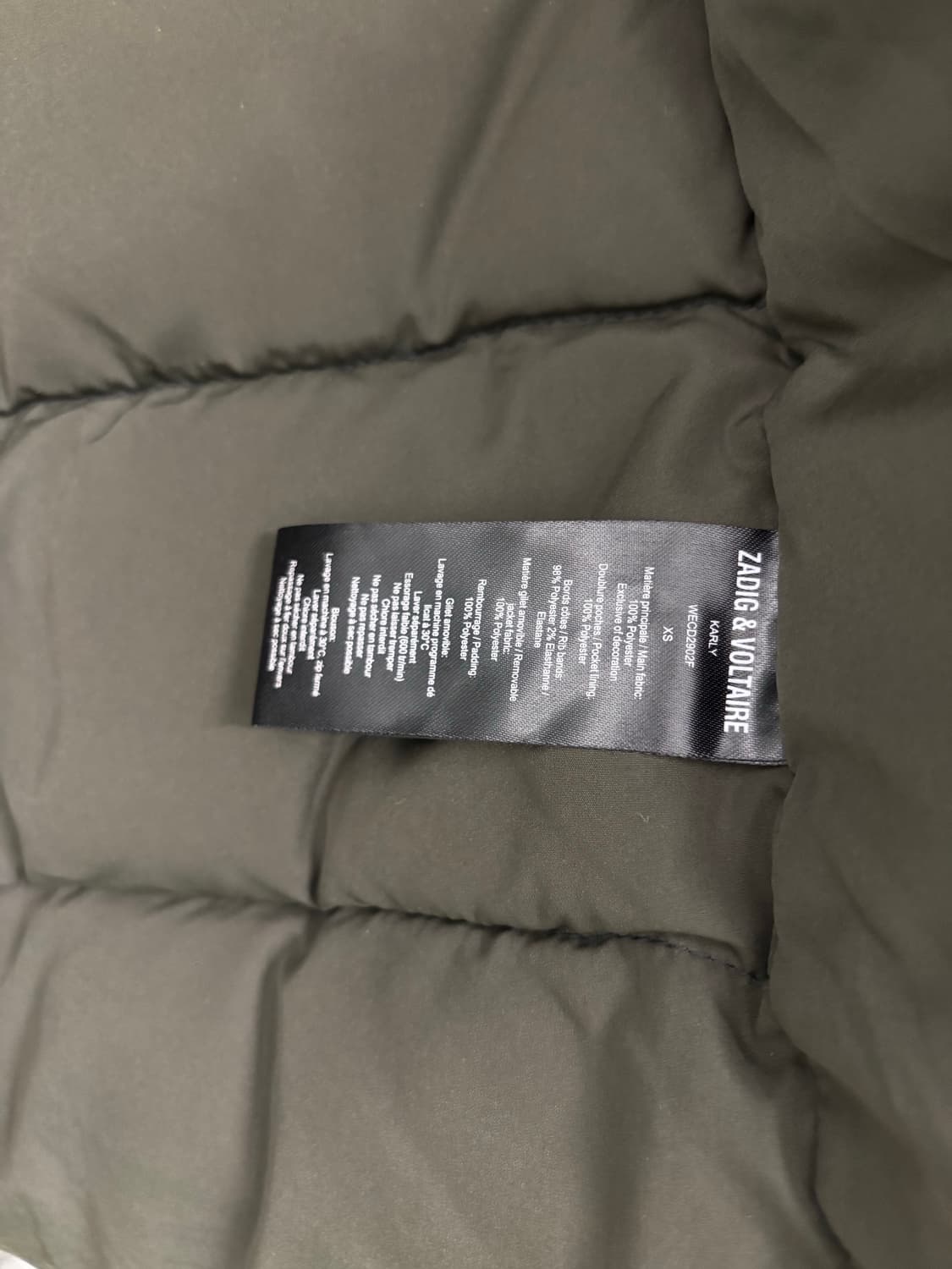 쟈딕앤볼테르 ZADIG & VOLTAIRE 밥 파카 재킷 상품이미지7