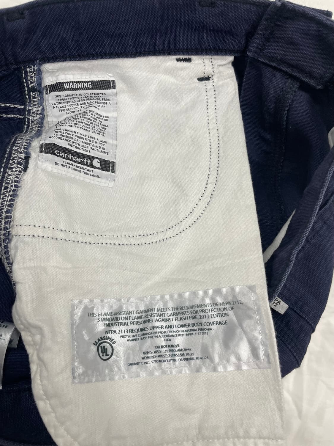 Vintagr Carhartt NFPA WORK 상품이미지7
