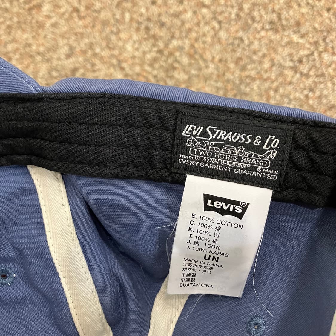 72 리바이스 볼캡 모자 상품이미지4