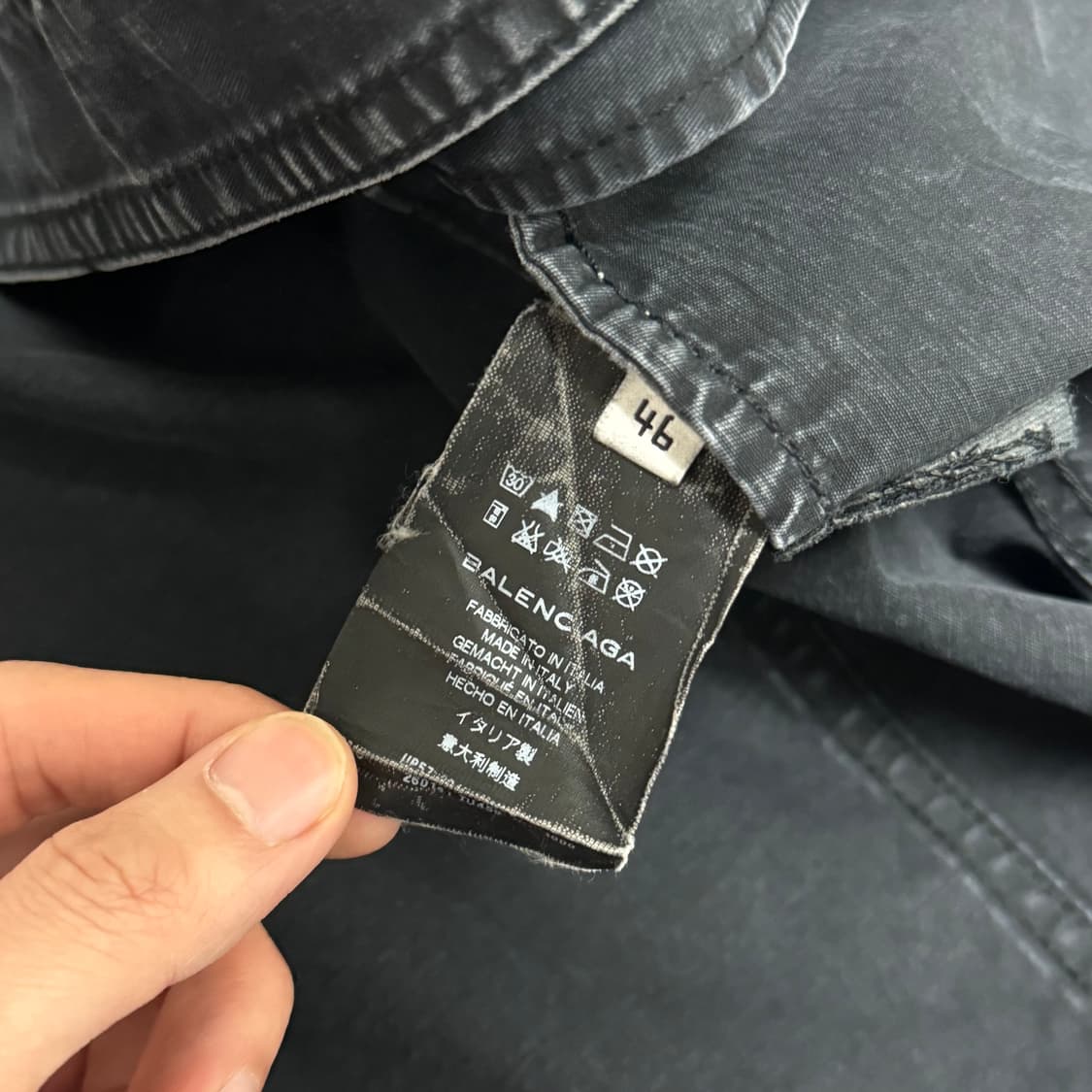 발렌시아가 FW10 데님 자켓  상품이미지5