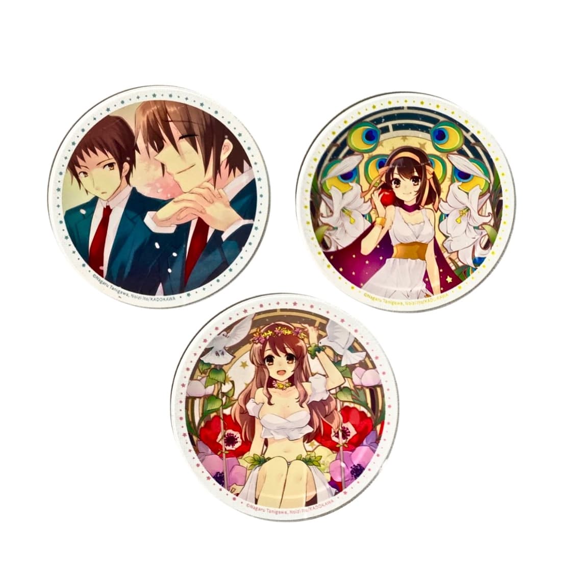 스즈미야 하루히의 우울 아크릴 코스터 상품이미지1