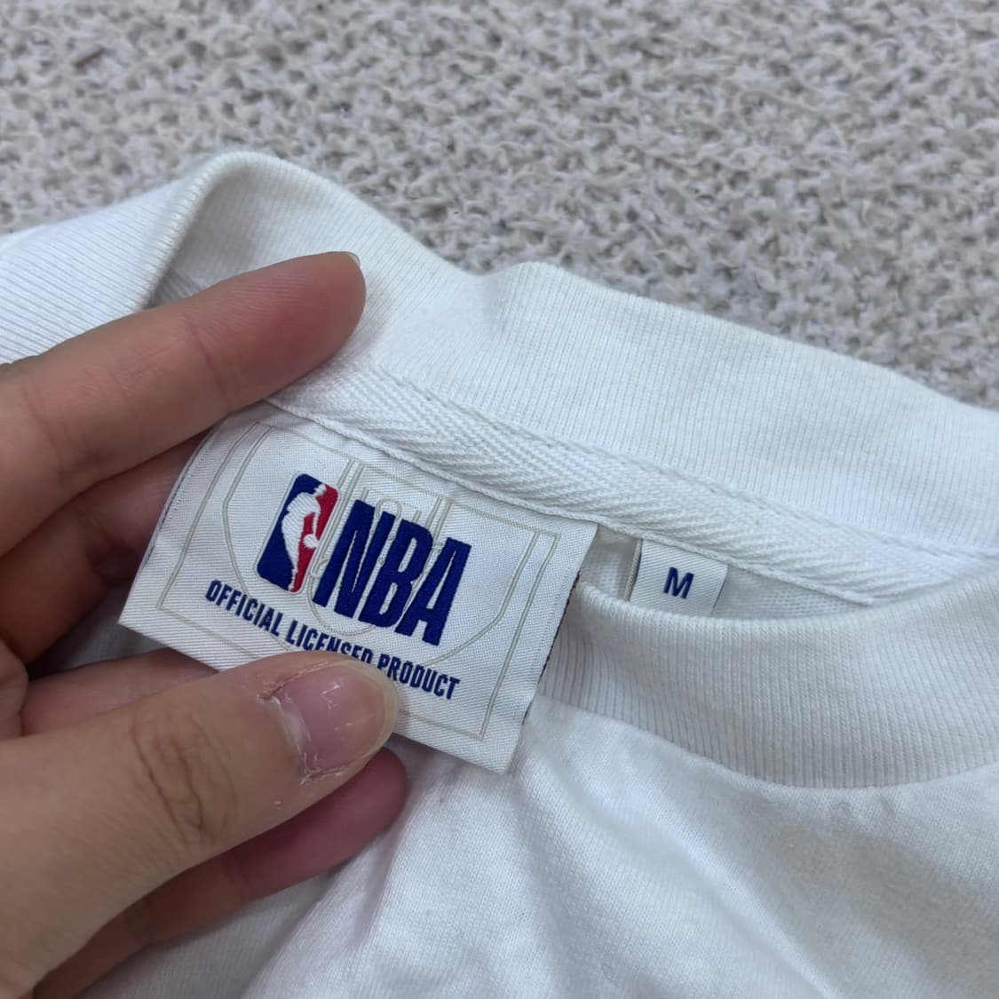 M NBA 남성 로고 프린팅 반팔 티셔츠 0612E 상품이미지3