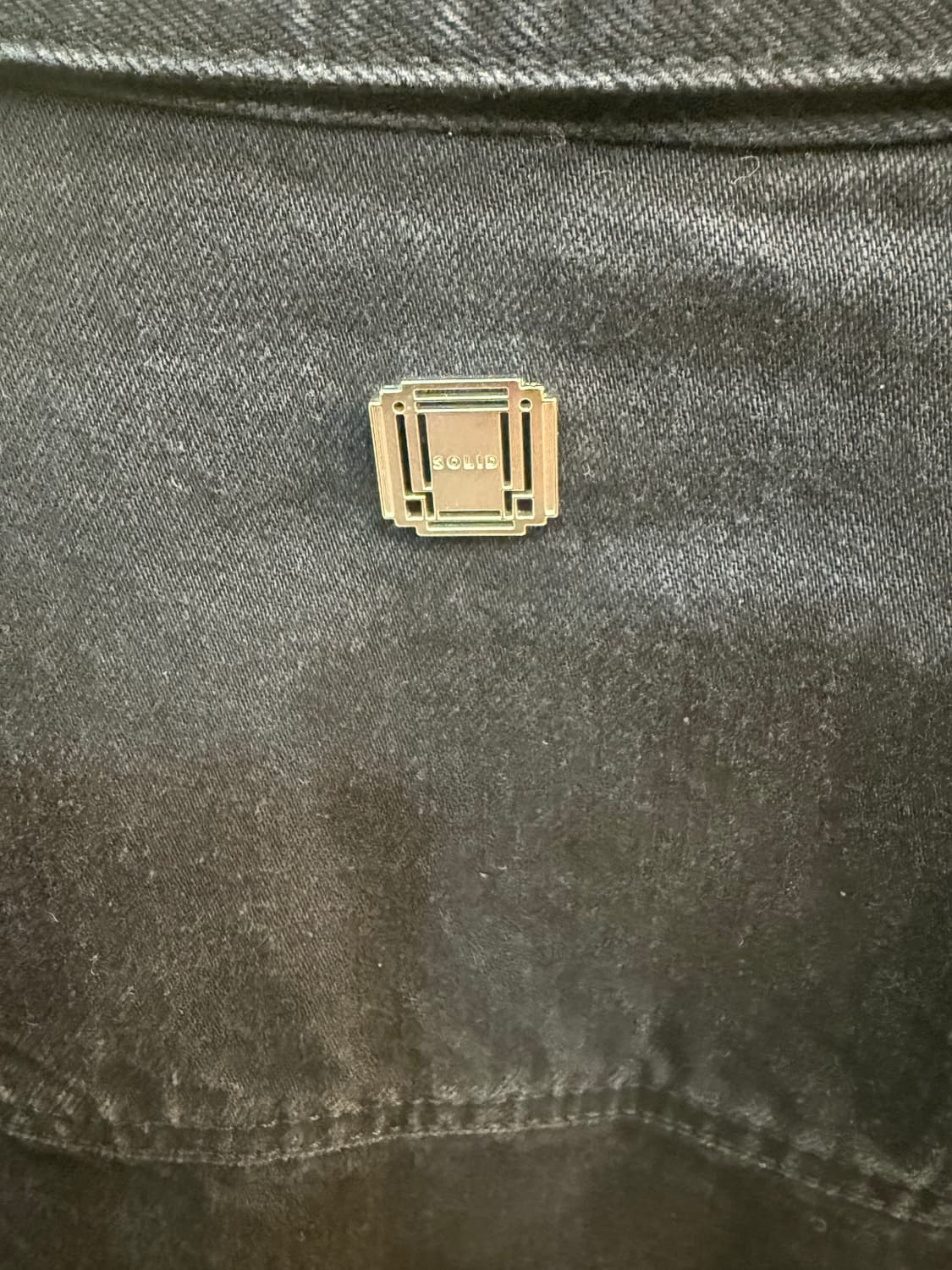 52/105 정품 솔리드옴므 데님자켓 팝니다 상품이미지9