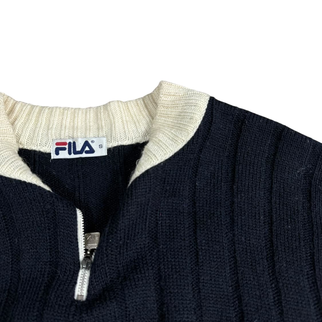 휠라 니트 반집업 상품이미지2