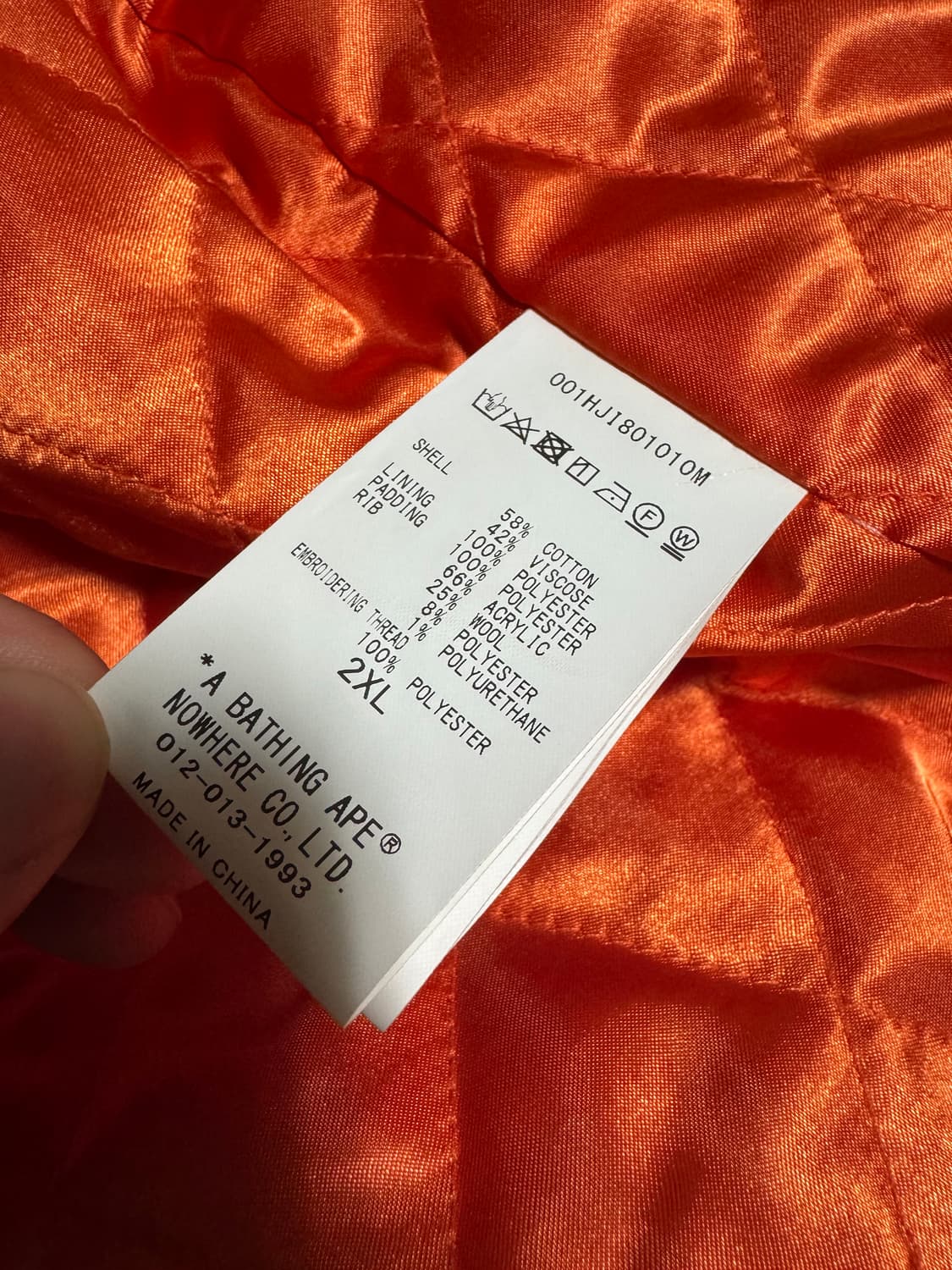 22FW BAPE SOUVENIR JACKET 상품이미지8