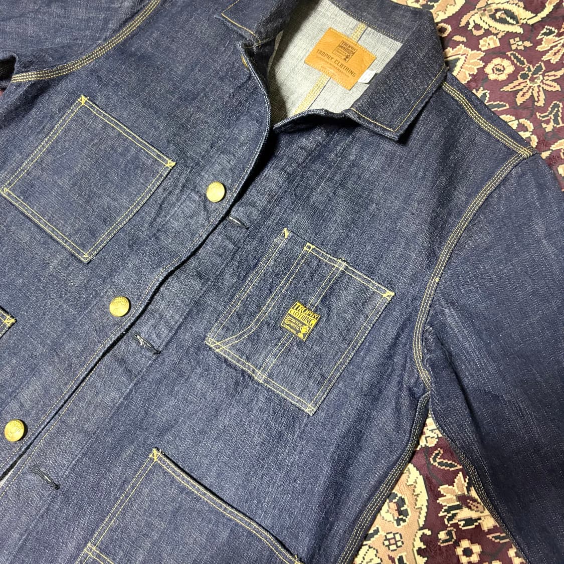 트로피클로딩 2604 더트 데님 커버올 상품이미지2