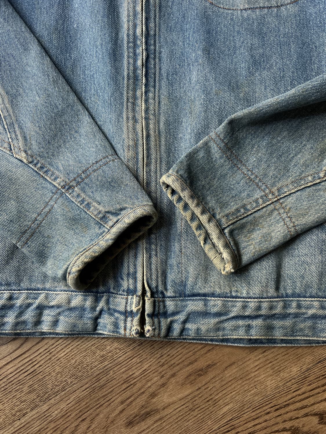 [L]90's 폴로 컨트리 Made in USA 91-B 타입 데님 자켓 상품이미지5