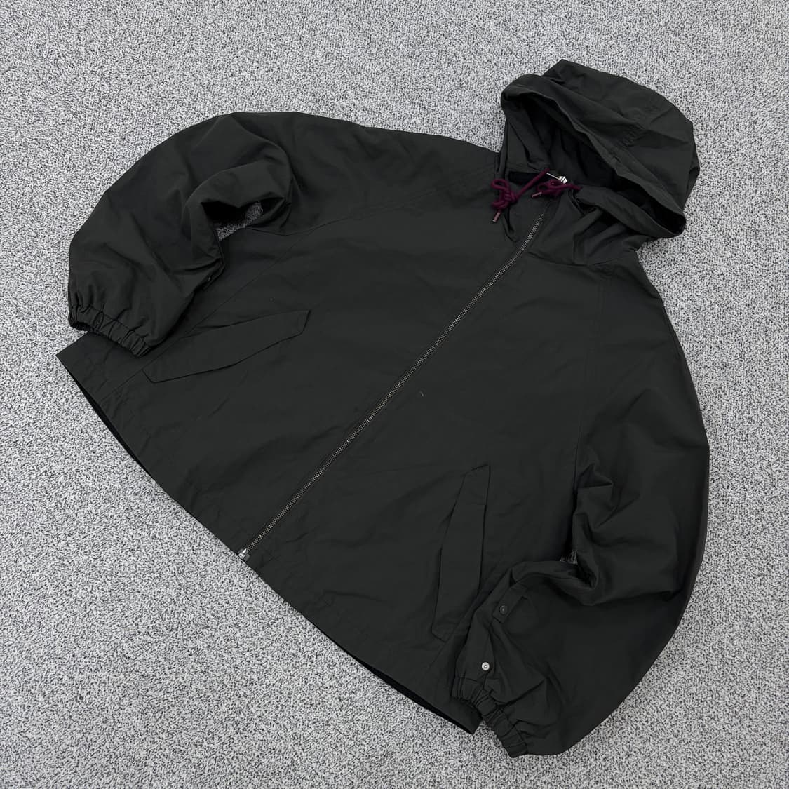 42 시슬리 여성 스트링 후드 바람막이 0319J  상품이미지1