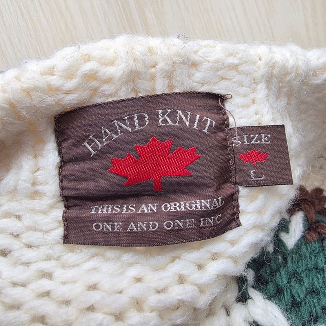 유니크 BLUE GOOSE 오리 자수 코위찬 집업 L 상품이미지5