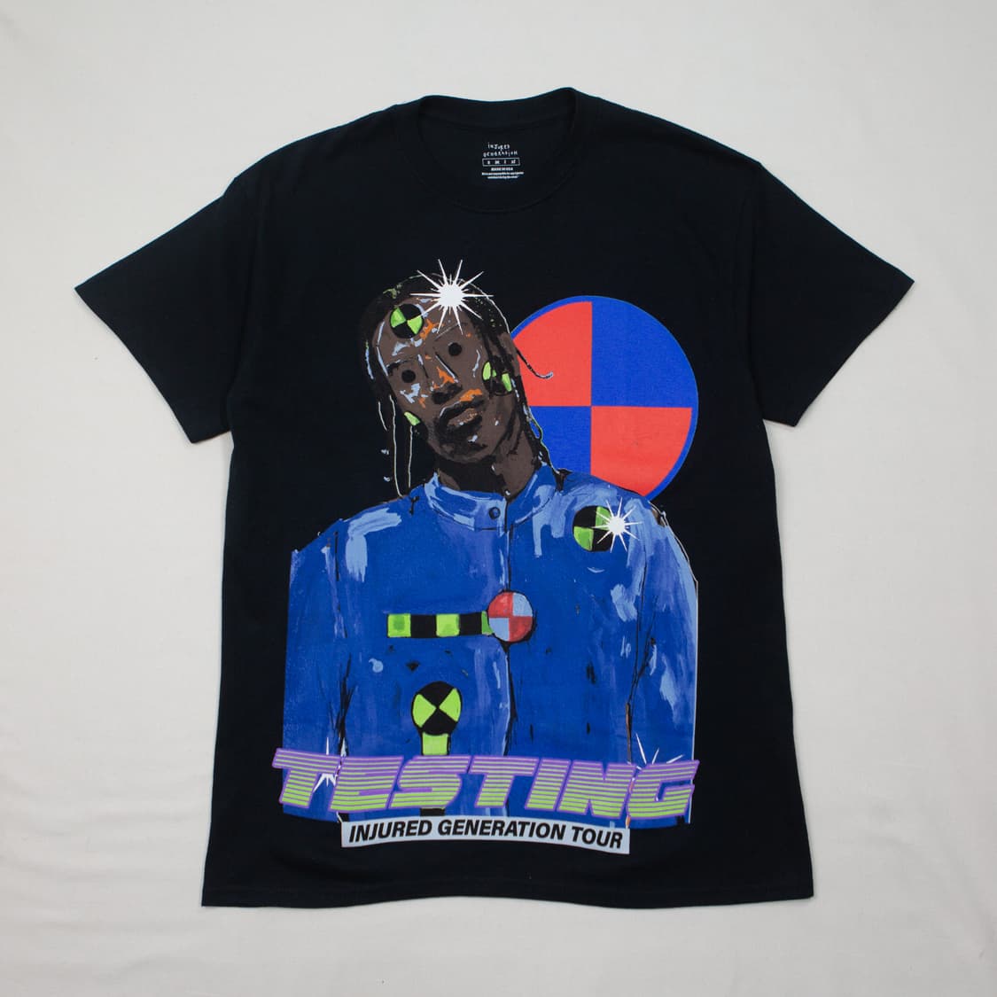 에이셉라키 Testing 투어 MD 티셔츠 상품이미지1