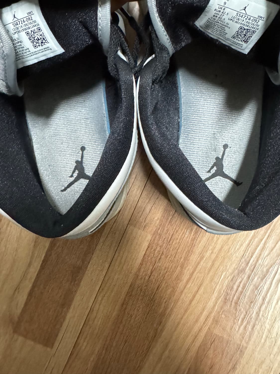 조던1 미드 라이트 스모크 그레이 270 상품이미지6