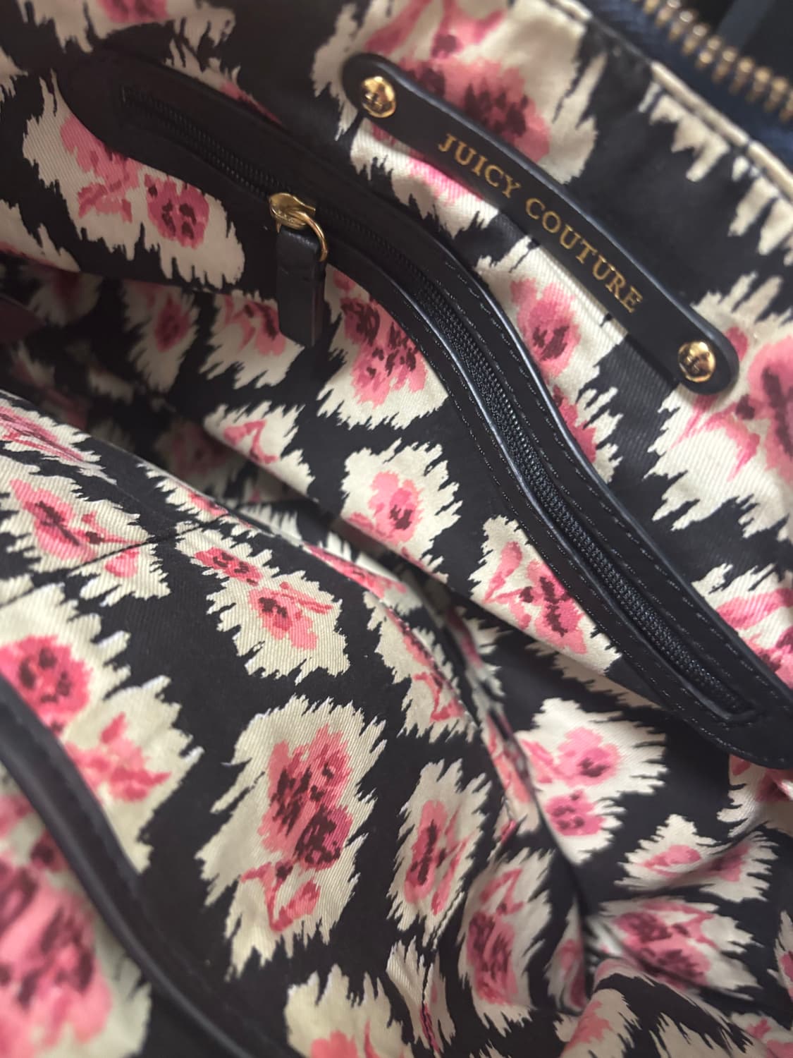 쥬시꾸뛰르 conture bag navy 상품이미지3