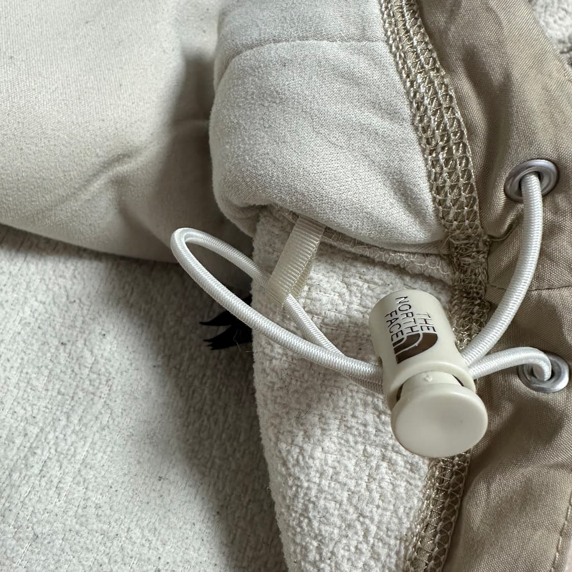 노스페이스 버튼 플리스 아이보리 상품이미지6