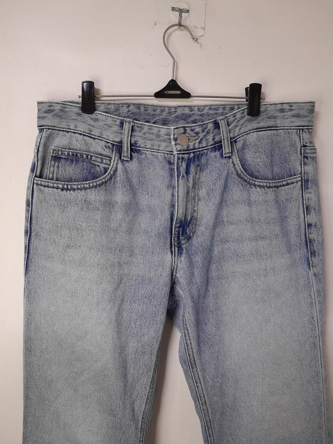 솔리드옴므 S21 연청 데님바지 48/32" 상품이미지3