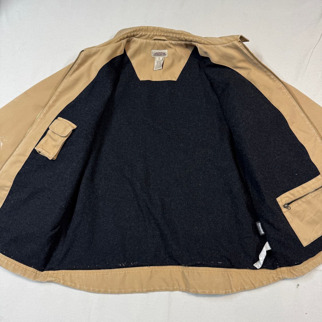 XL) LL BEAN 엘엘빈 USA 워크웨어 덕 캔버스 자켓 상품이미지5