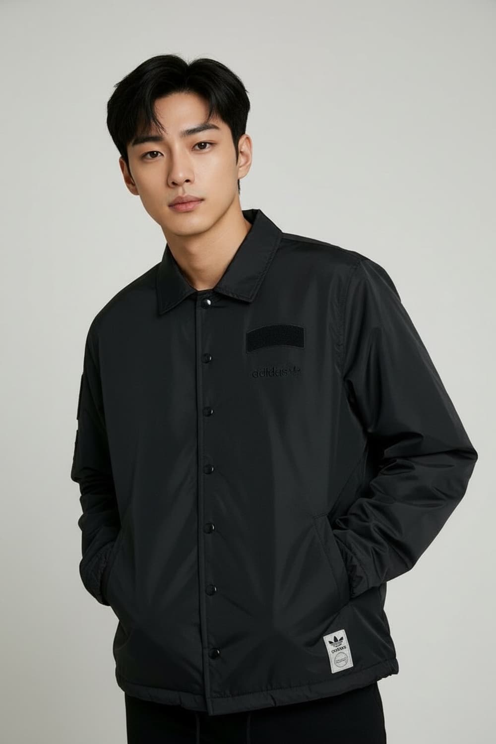 아디다스 블랙 코치 자켓 100 상품이미지1