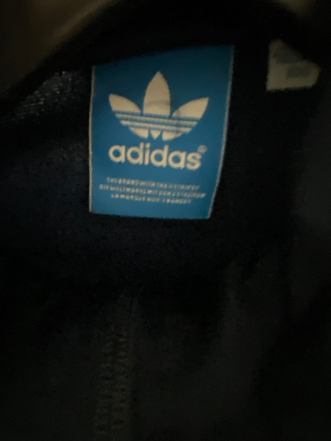 아디다스 파이어버드 남색 네이비 져지 상품이미지2