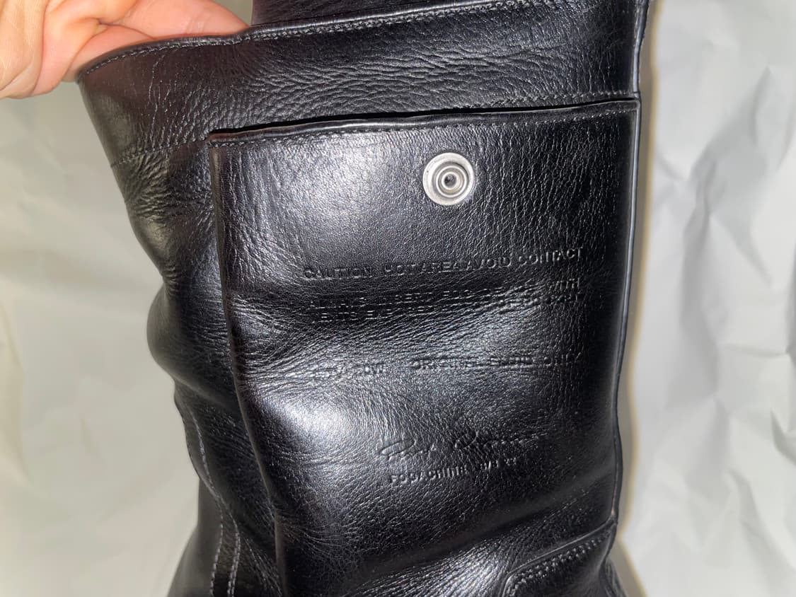 Rick Owens 포그 포켓 비틀 사이클롭스 부츠 상품이미지6