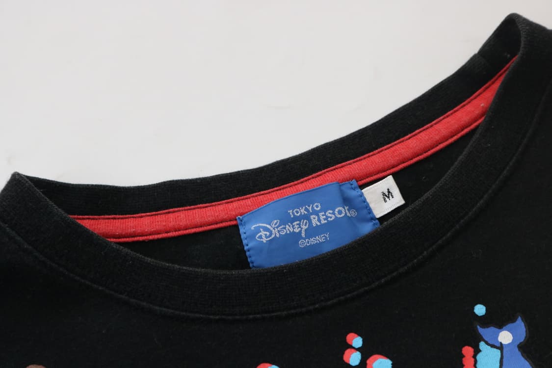 도쿄 디즈니 리조트 정품 미키 & 프렌즈 멀티 캐릭터 그래픽 티셔츠 M 상품이미지5
