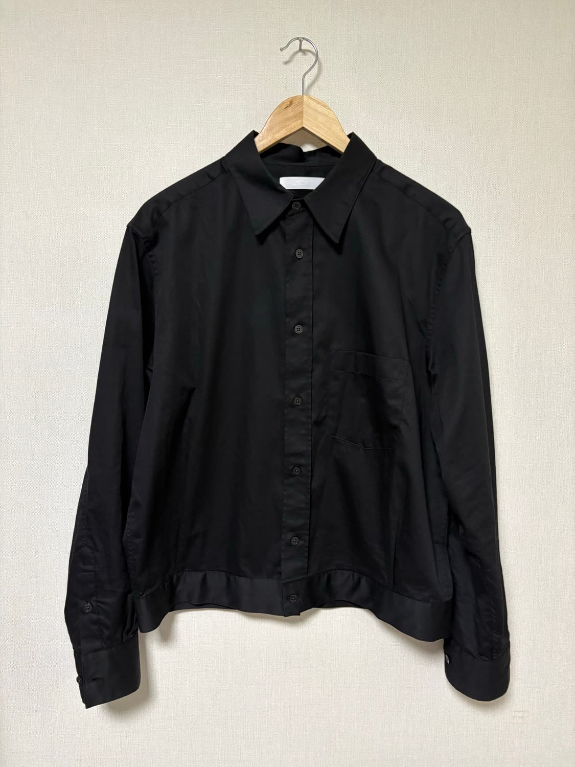 아이엘 콥셔츠 블랙 48 상품이미지3