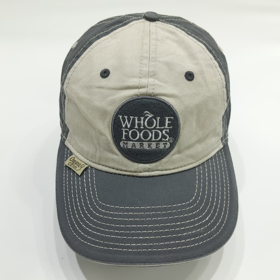 빈티지 Whole Foods Organic 투톤 볼캡 P1835 상품이미지3
