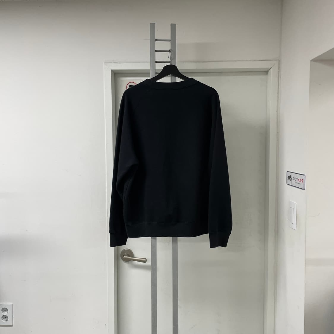 오클리 기모 맨투맨 블랙 M 상품이미지6