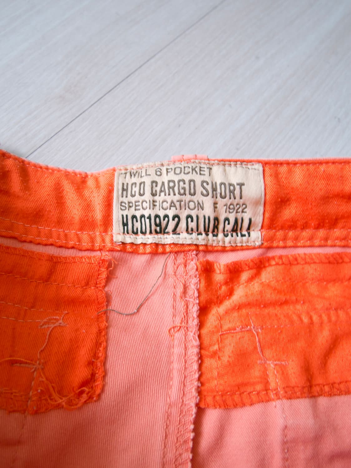 [HCO 1922] orange cargo short 상품이미지10