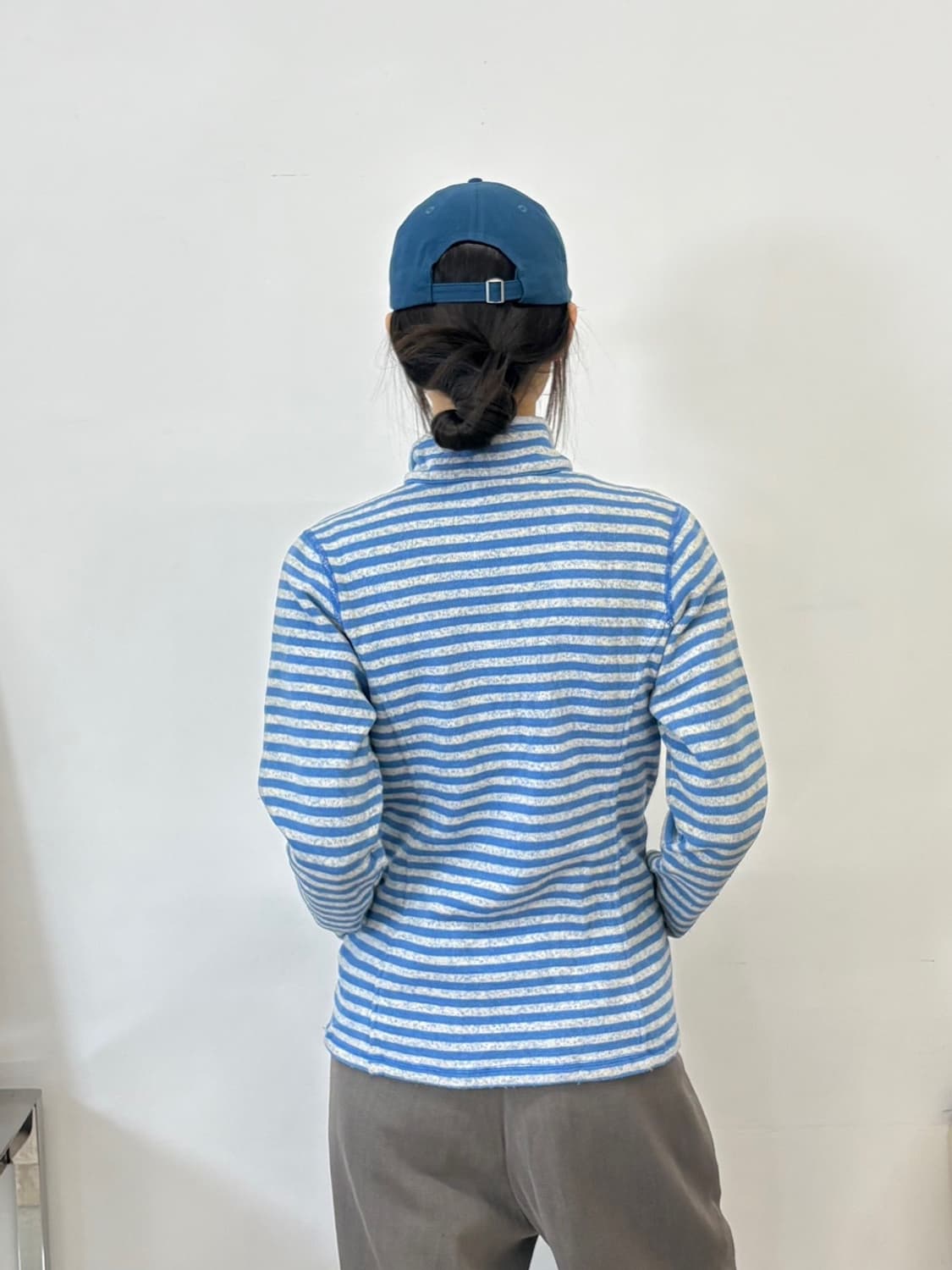 파타고니아 스트라이프 반집업 상품이미지4