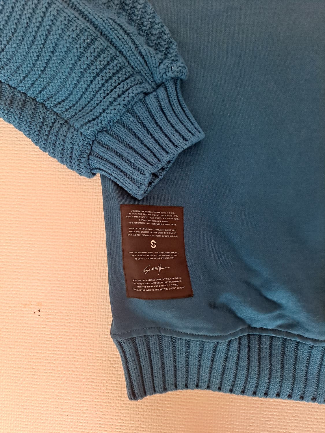 [명품] 지오송지오 지제로 케이블 니트 상품이미지2