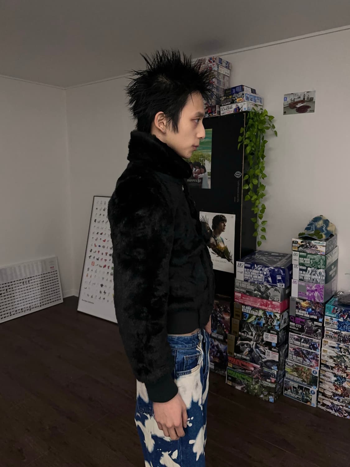 Tommy Girl 크롭 퍼 자켓 상품이미지5