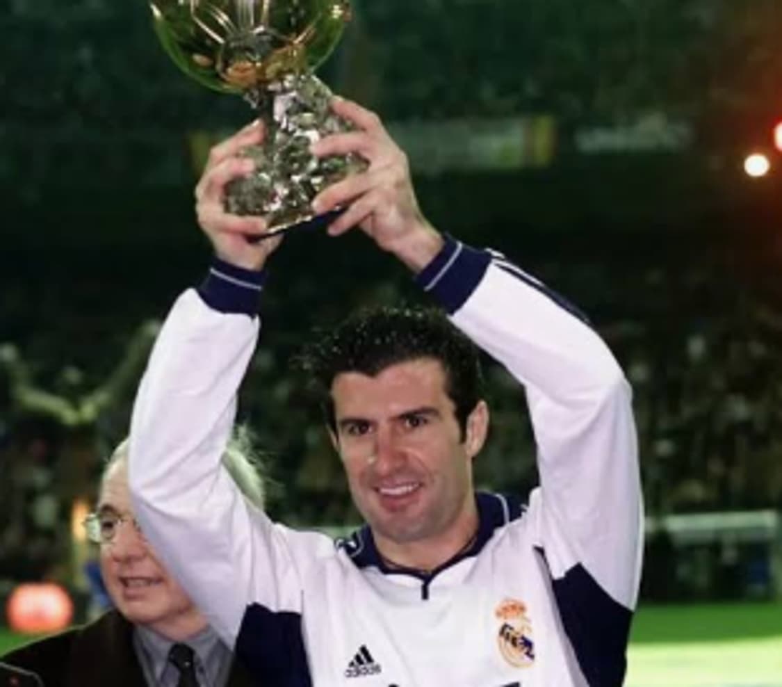 00-01 레알 마드리드 홈 No.10 루이스 피구 상품이미지10