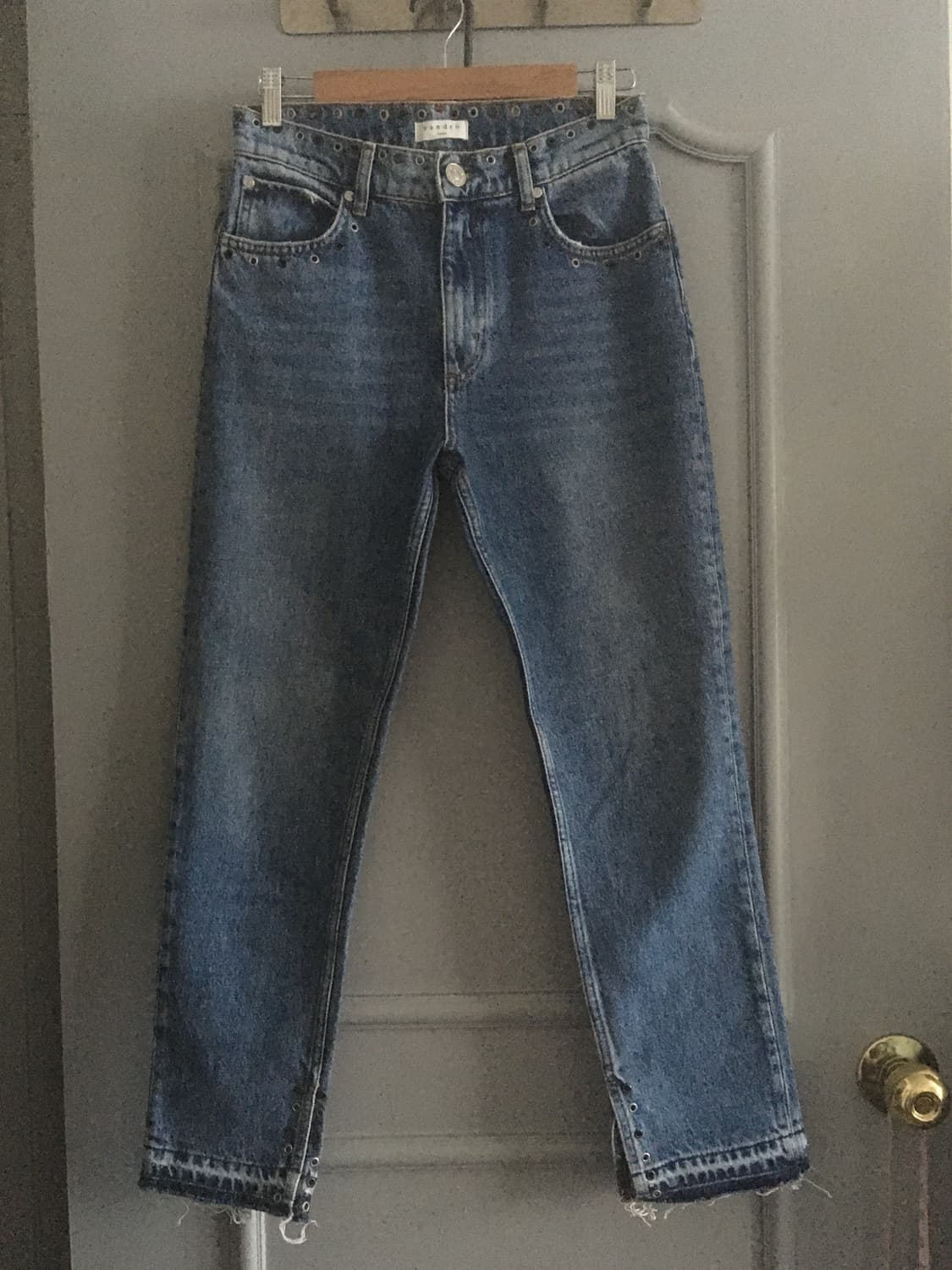 산드로 데님 팬츠 38사이즈 상품이미지1