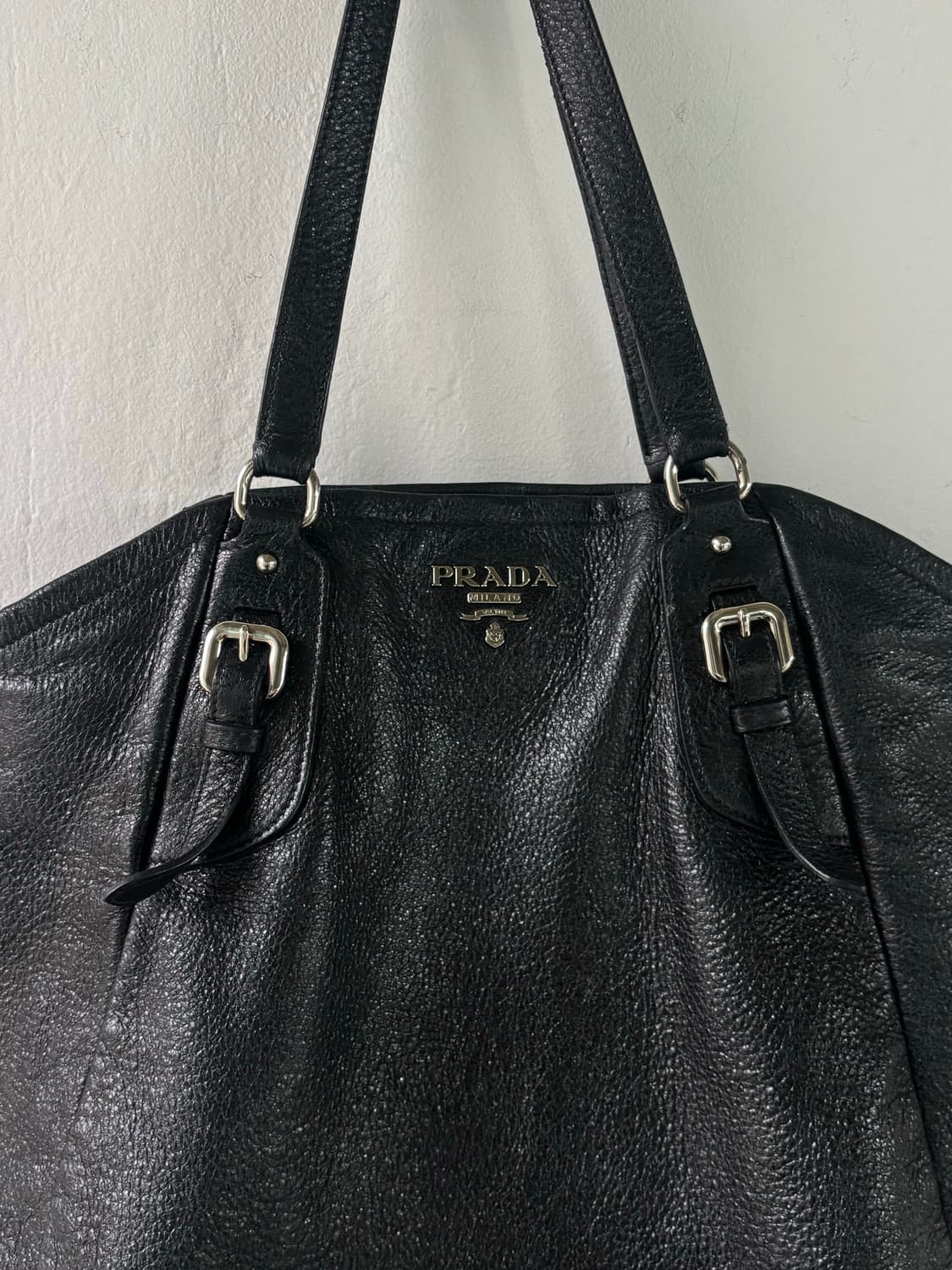 프라다 레더 숄더백 상품이미지6