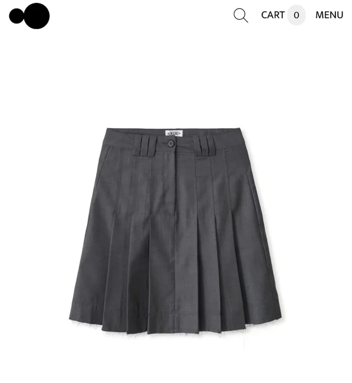 [에이이에이이 aeae] pleat skirt (미디 스커트) 상품이미지1