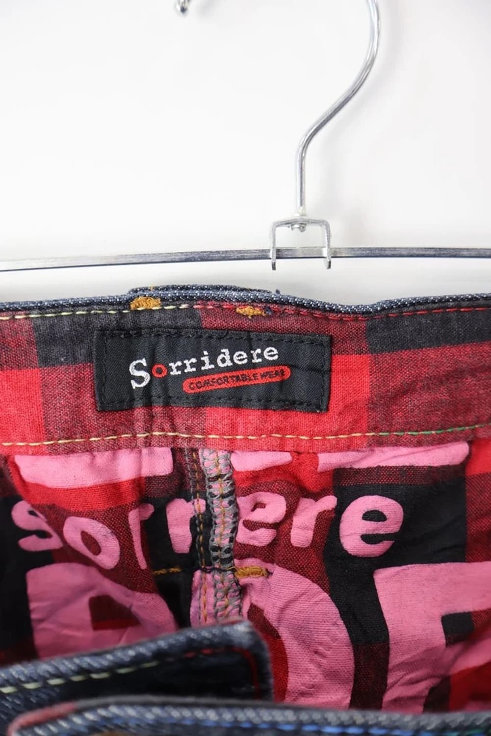 Sorridere Patchwork Graphic Denim Jeans 상품이미지7