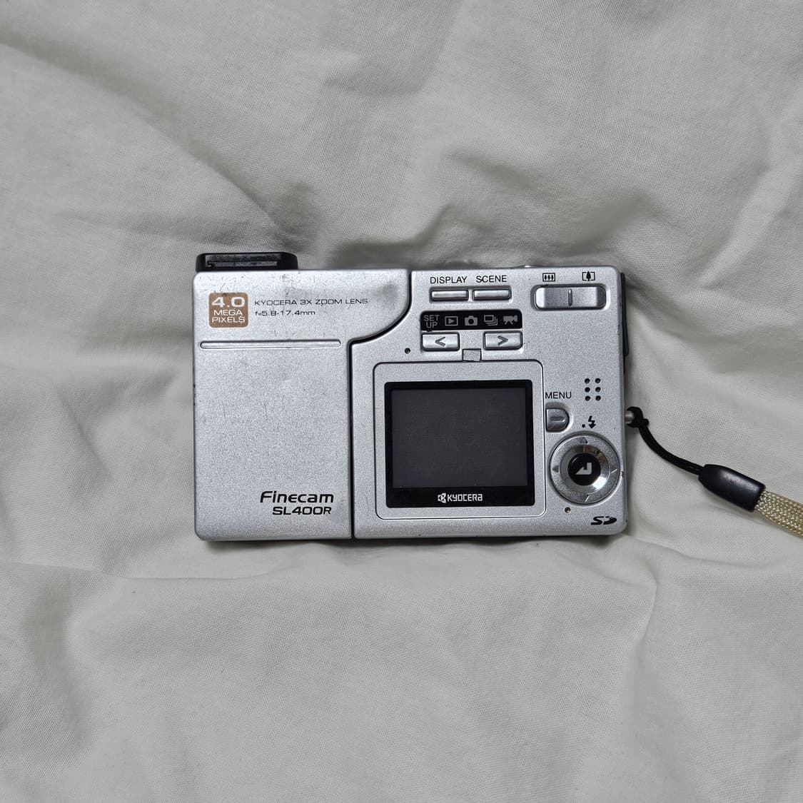 교세라 파인캠 sl400r 빈티지 디카 디지털 카메라 상품이미지3