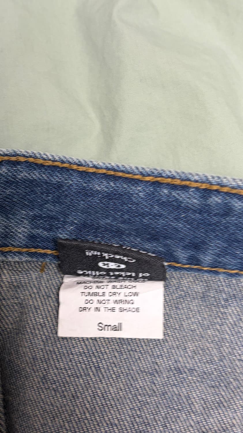 테켓 스타 데님바지 블루색상 스몰 상품이미지5