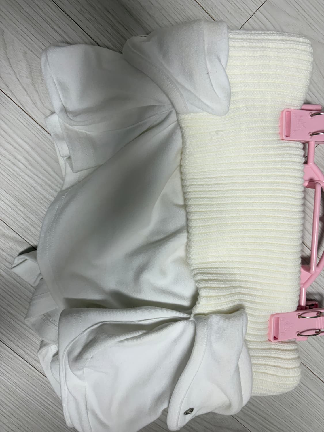 카시코 Knit Micro Skirt Ivory 상품이미지3