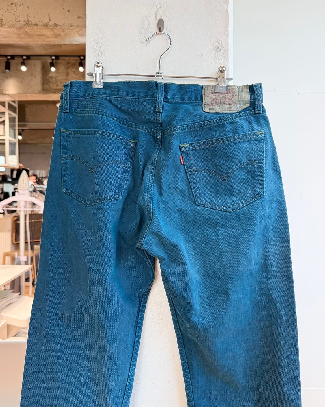 리바이스 블루 501 스트레이트 팬츠  상품이미지6