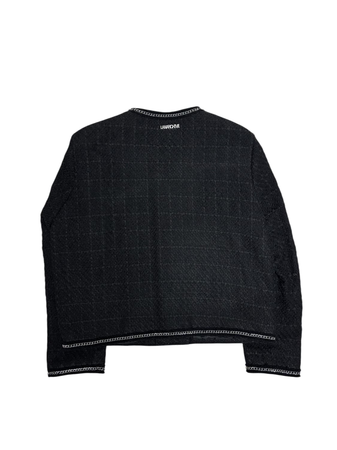 Lan archive 란 아카이브 체인 남자 트위드 자켓 상품이미지2