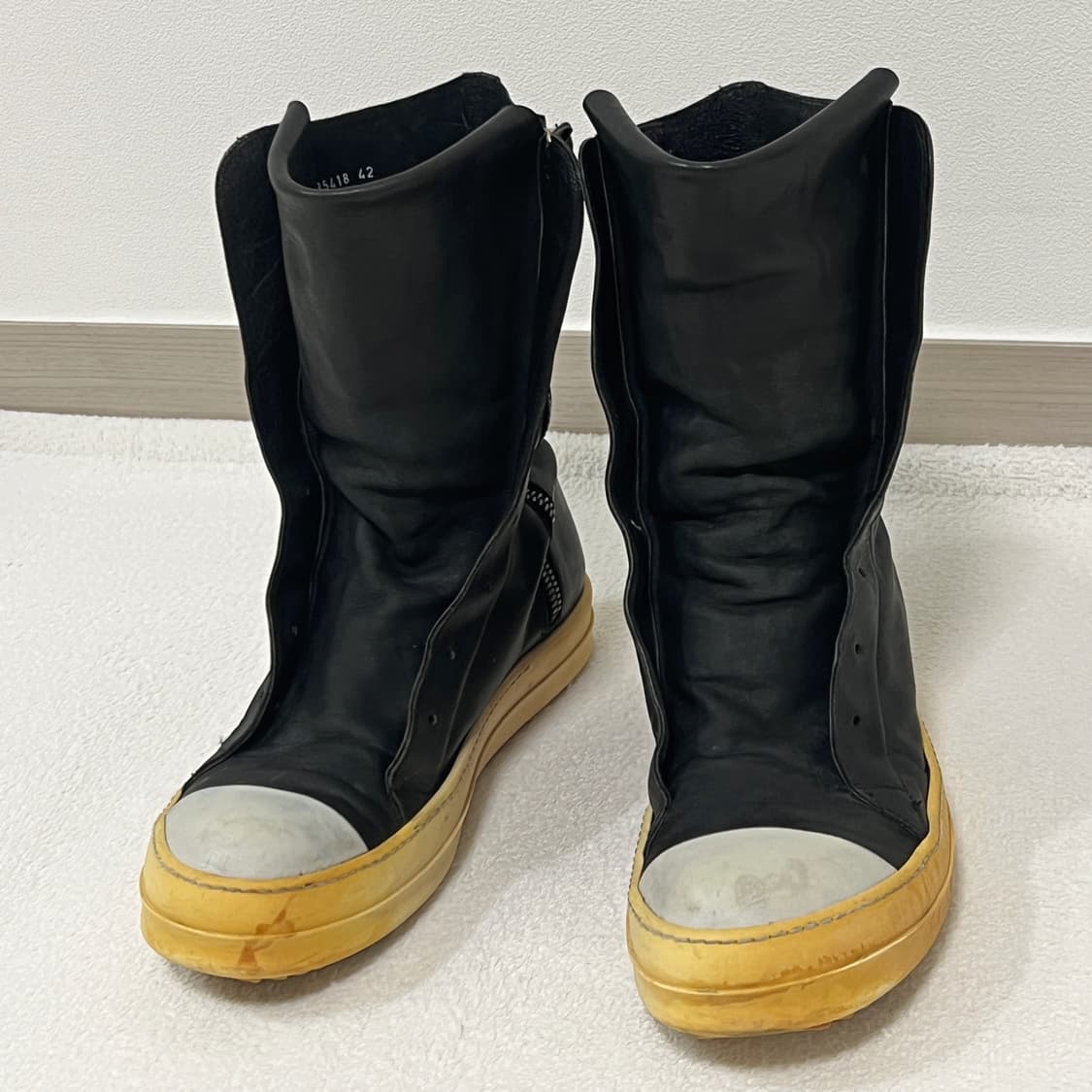 릭오웬스 14SS 롱라몬즈 부츠 블랙 LGEP 상품이미지2